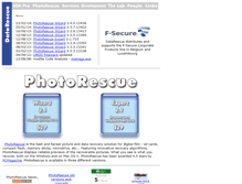 Tablet Screenshot of datarescue.com